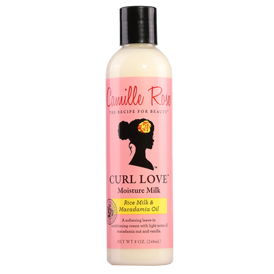 Camille Rose Curl Love Moisture Milk Rice Milk & Macadamia Oil 8oz - Sfbeautybar