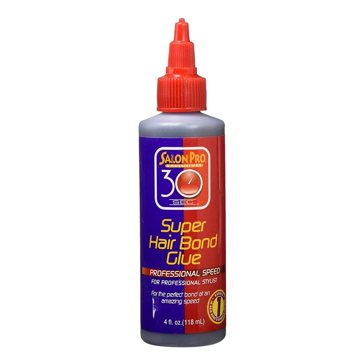 Salon Pro 30 Second Super Hair Bond Glue 4oz - Sfbeautybar