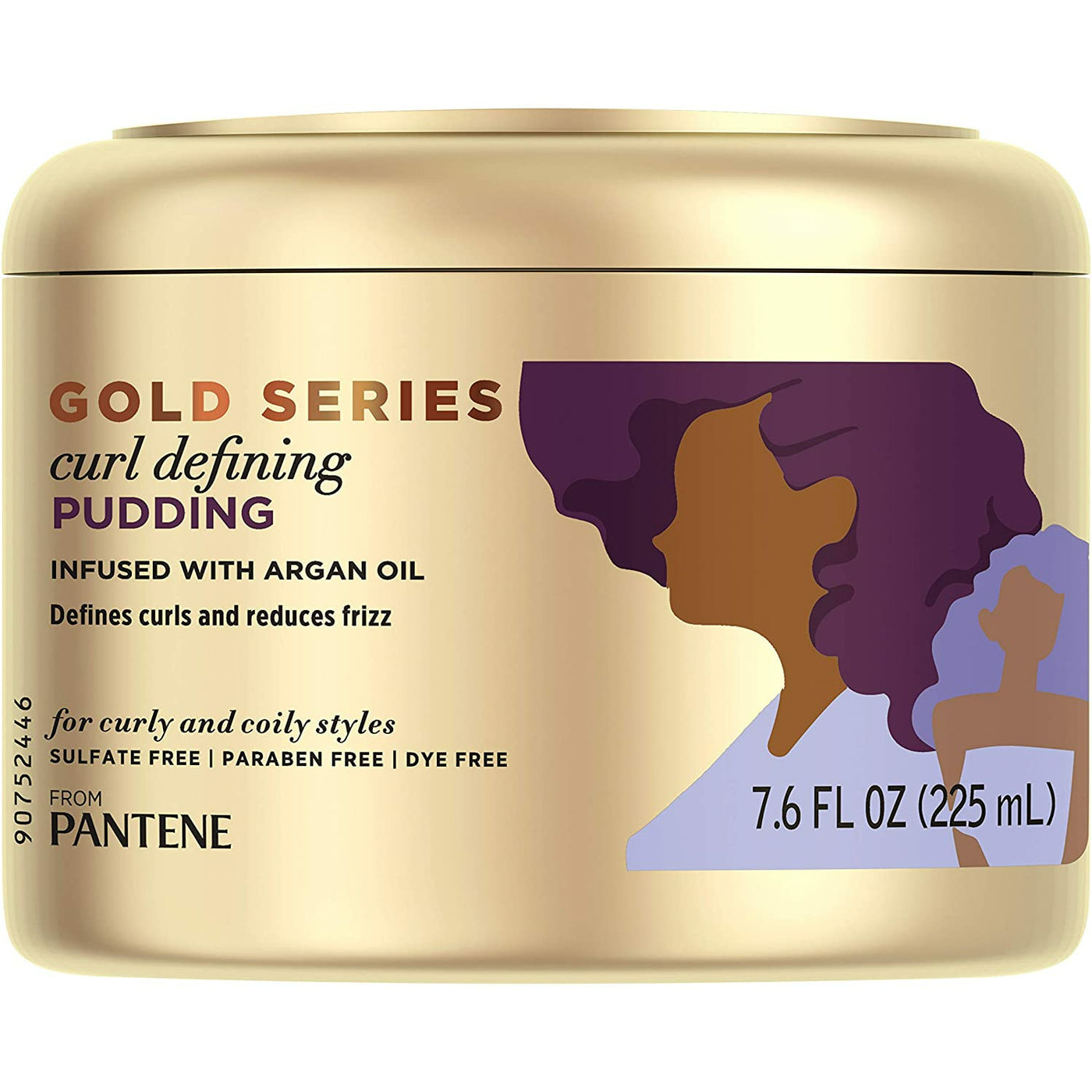 Gold Series Pantene Curl Defining Pudding w/ Argan Oil 7.6oz - Sfbeautybar