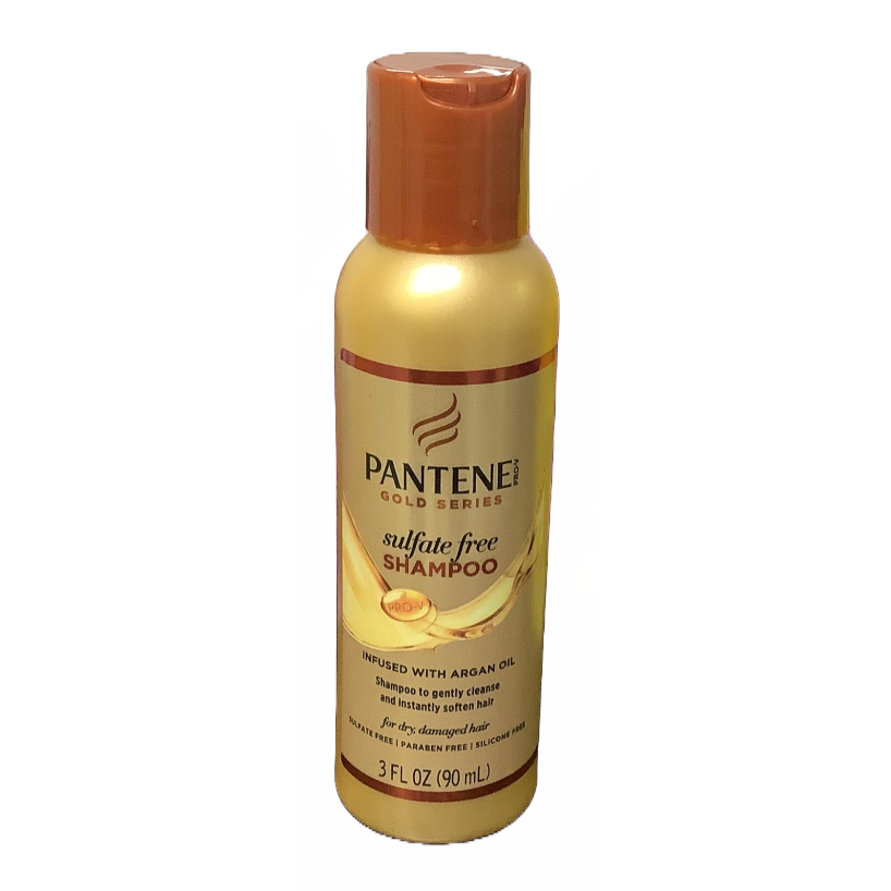 Gold Series Pantene Sulfate Free Shampoo 3oz - Sfbeautybar