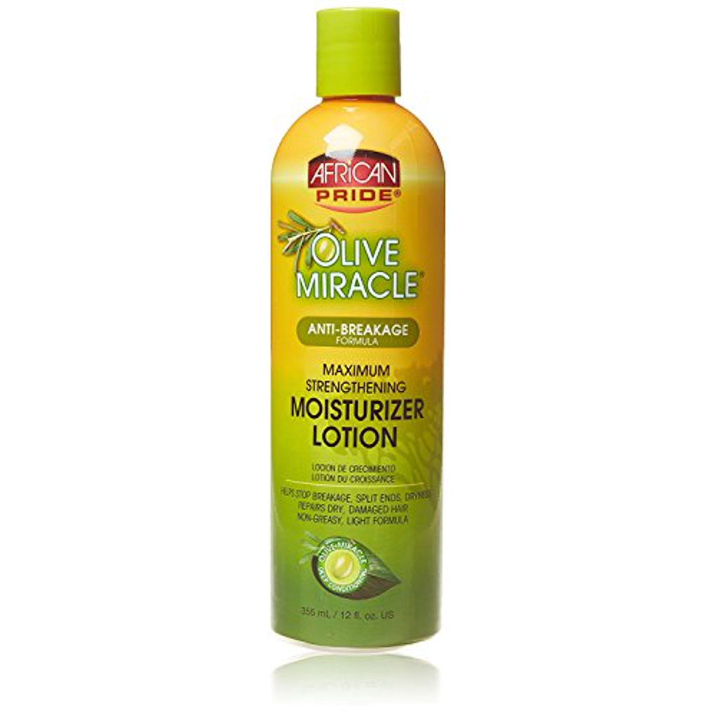 African Pride Olive Miracle Moisturizer Lotion 12oz - Sfbeautybar