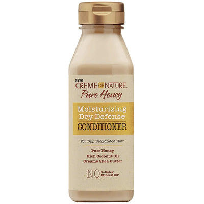 Creme Of Nature Pure Honey Moisturizing Dry Defense Conditioner 12oz - Sfbeautybar