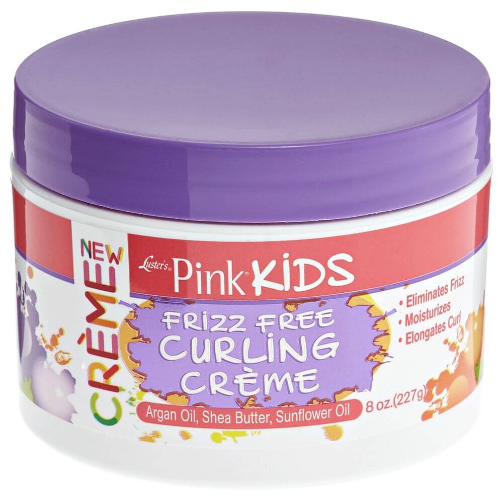 Luster's Pink Kids Frizz Free Curling Creme 8oz - Sfbeautybar