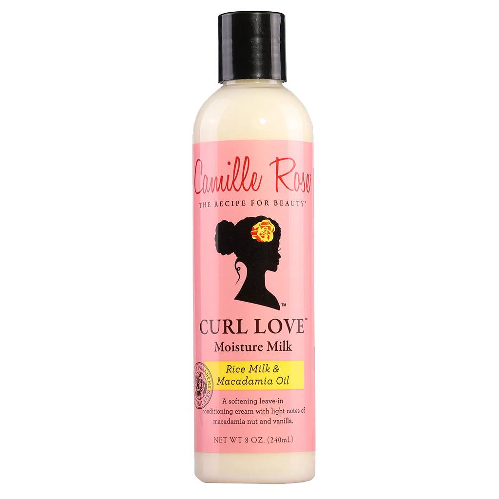 Camille Rose Curl Love Moisture Milk Rice Milk & Macadamia Oil 8oz - Sfbeautybar