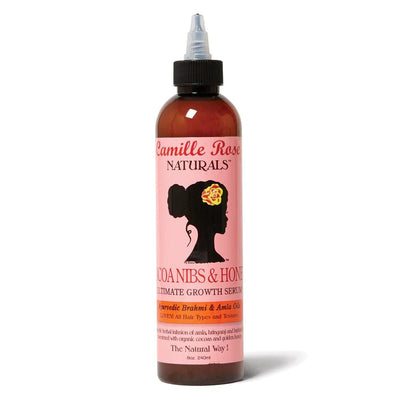 Camille Rose Cocoa Nibs & Honey Ultimate Growth Serum 8oz - Sfbeautybar