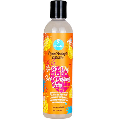 Curls Poppin Pineapple Curl Defining Jelly 8oz - Sfbeautybar