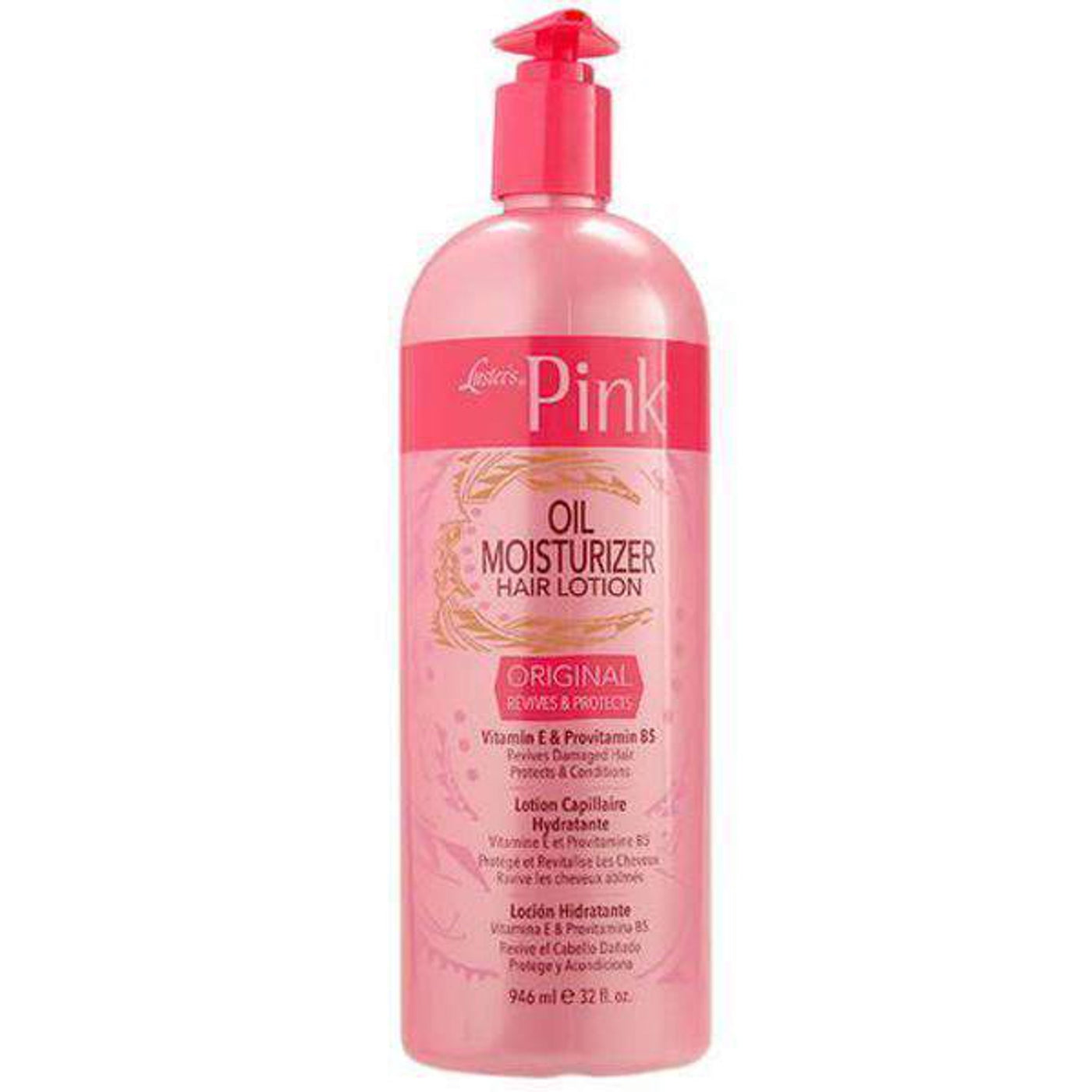 Luster’s Pink Oil Moisturizer Hair Lotion 32 oz - Sfbeautybar