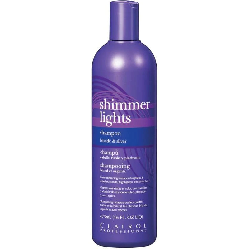 Shimmer Lights Blonde & Silver Shampoo 16oz - Sfbeautybar