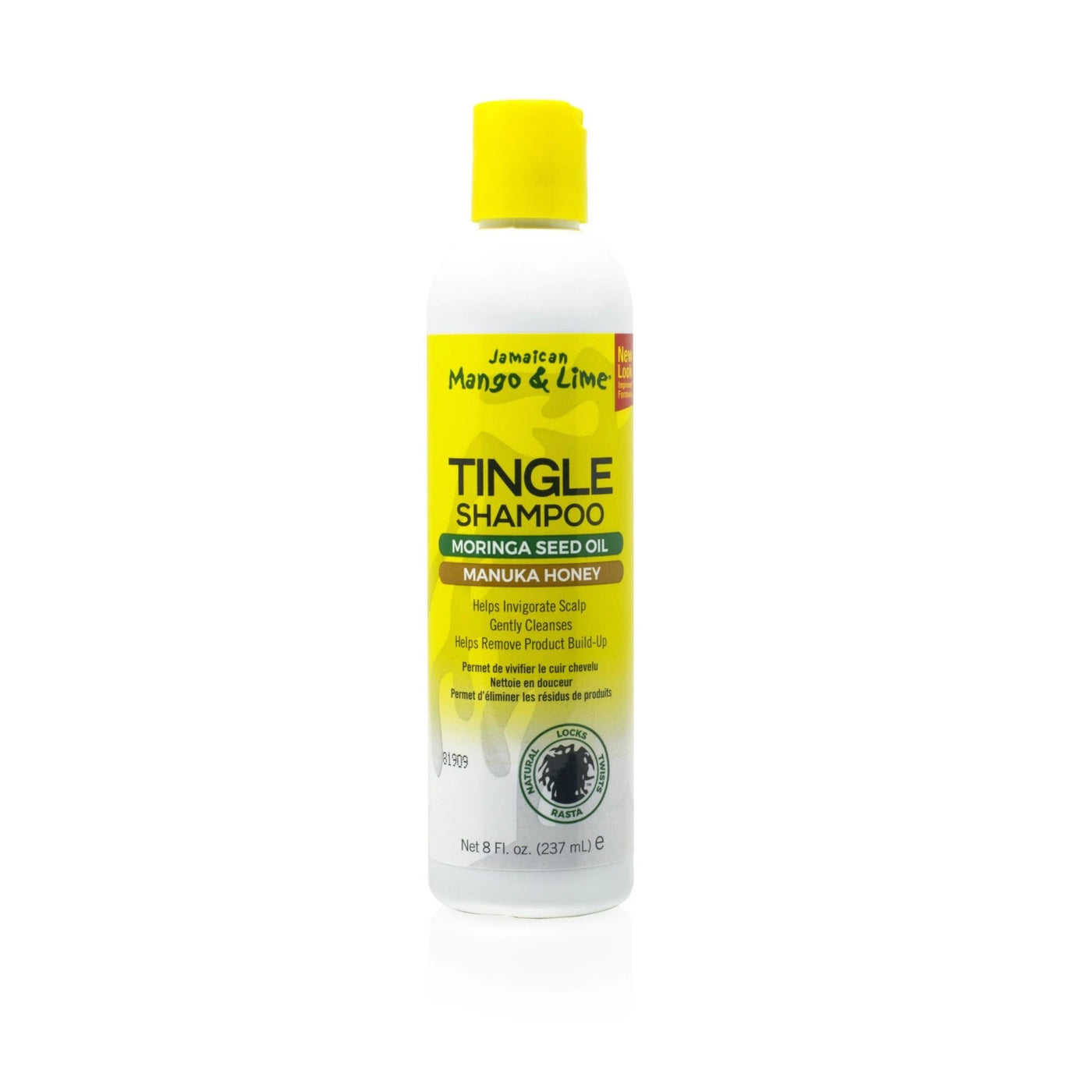 Jamaican Mango & Lime Morninga Seed Oil Manuka Honey Tingle Shampoo 8oz - Sfbeautybar