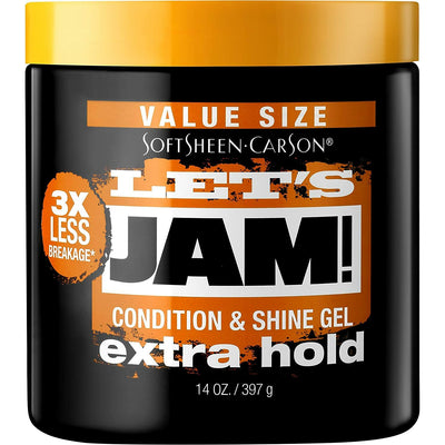 Let’s Jam Condition & Shine Gel Extra Hold 14oz - Sfbeautybar